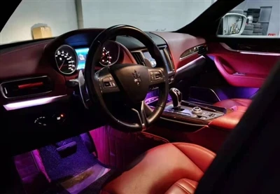 Maserati Levante mijenja 64-svjetla u boji kako bi obogatio vrijednost interi...