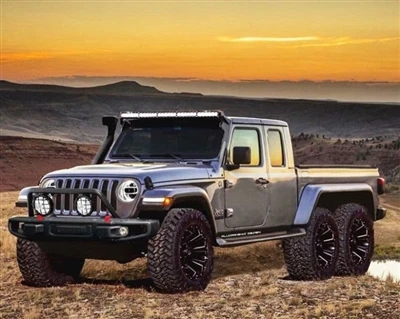 Jeep Gladiator iz 2020. može se nadograditi na modificiranu verziju 6x6.